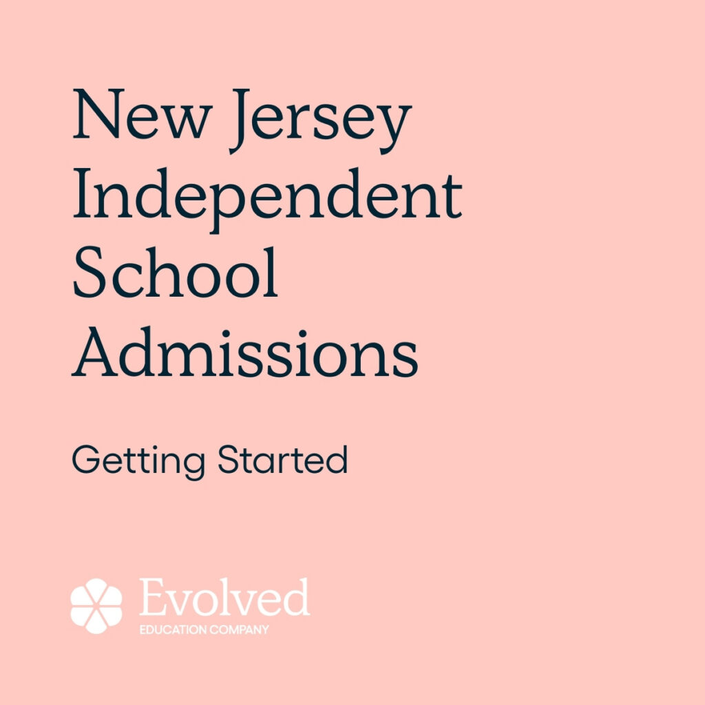 Title Graphic "New Jersey Independent School Admissions"