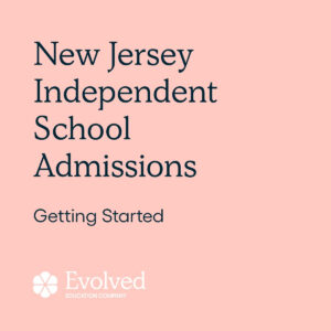 Title Graphic "New Jersey Independent School Admissions"