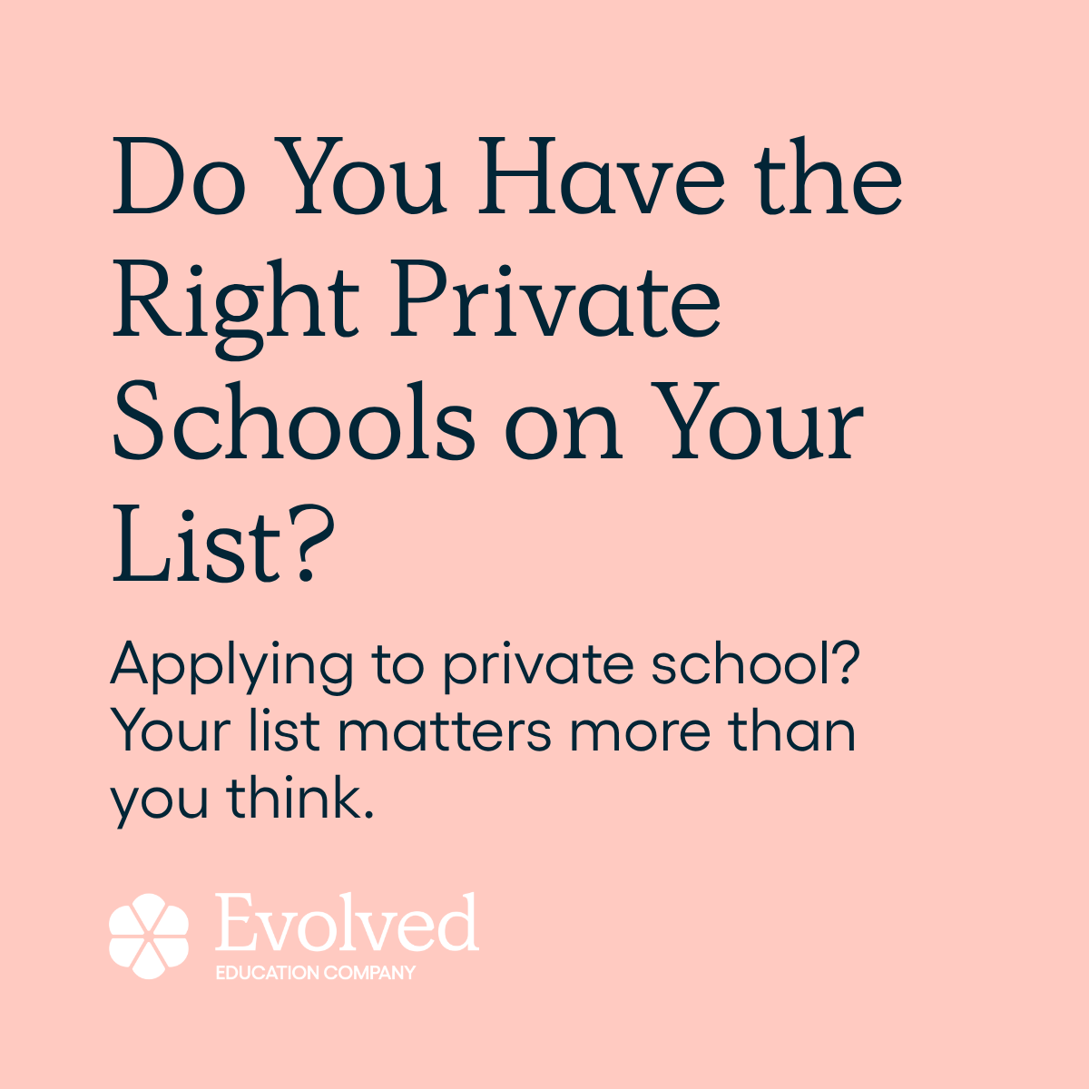 Do You Have the Right Private Schools — and the Right Plan to Get In?