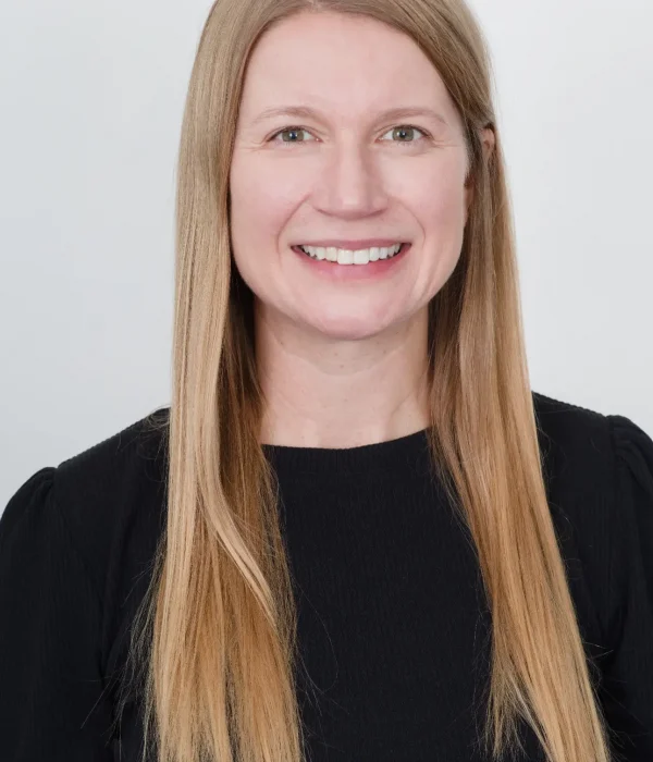 Professional headshot of Julia Calantone, Education Consultant for Evolved.